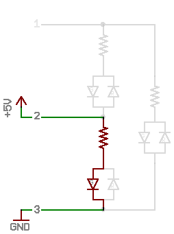 better R, 1 LED